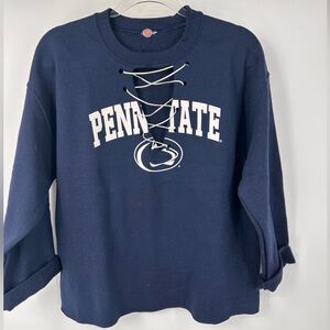 Snipped & Styled by Remilub Penn State Lace Up Sweatshirt Small Medium | H038
